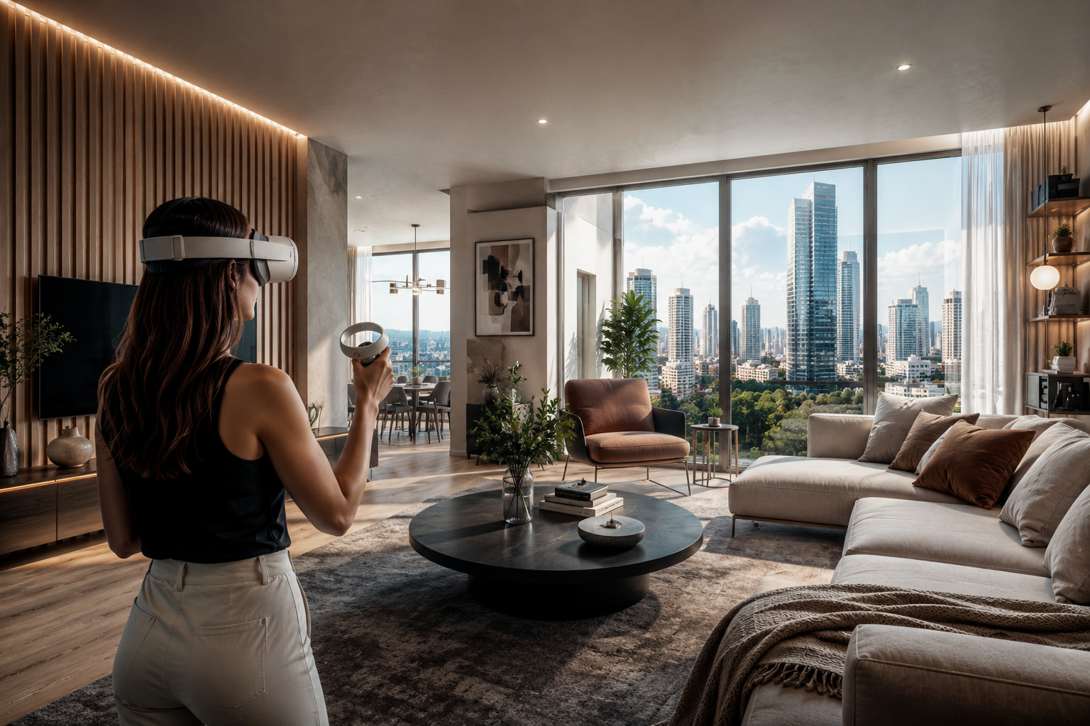 VR property walkthrough