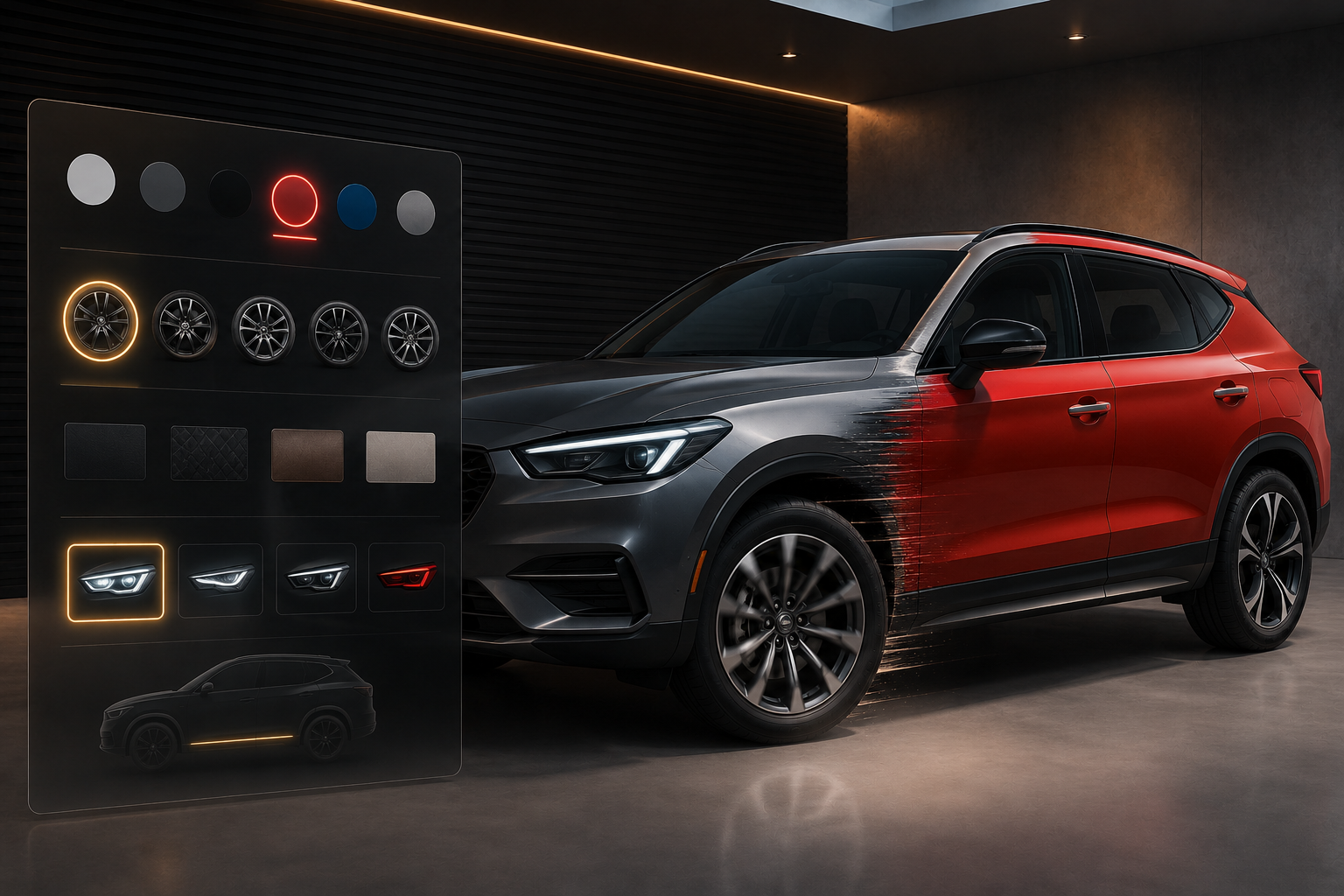 Vehicle exterior customization