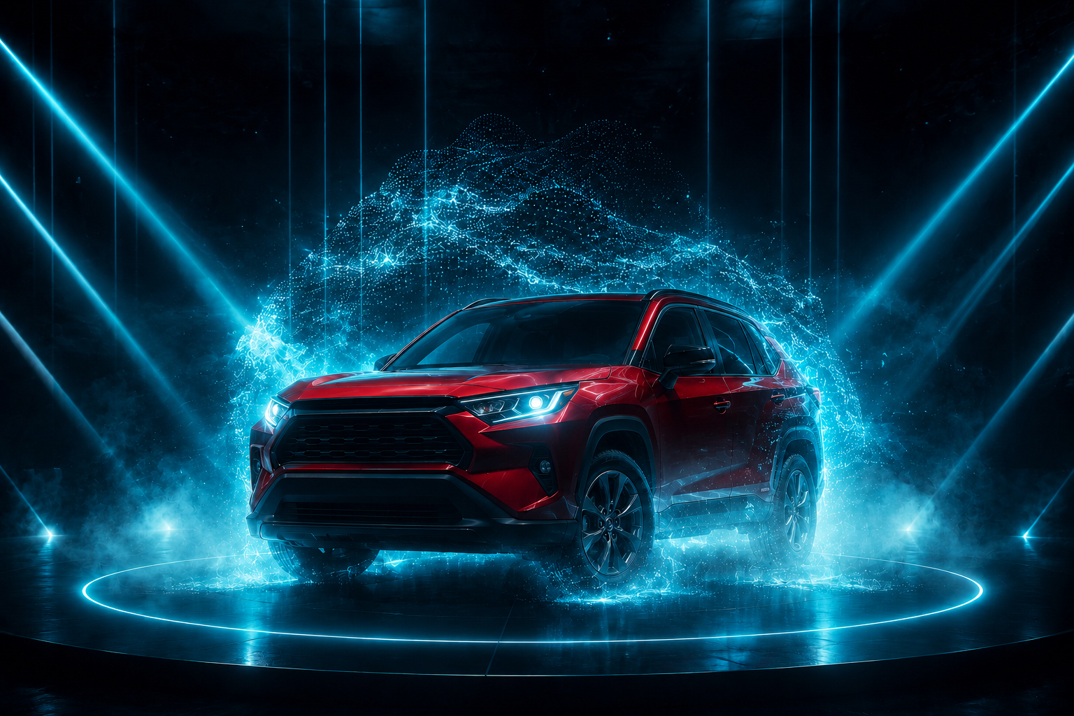 Vehicle launch event reveal