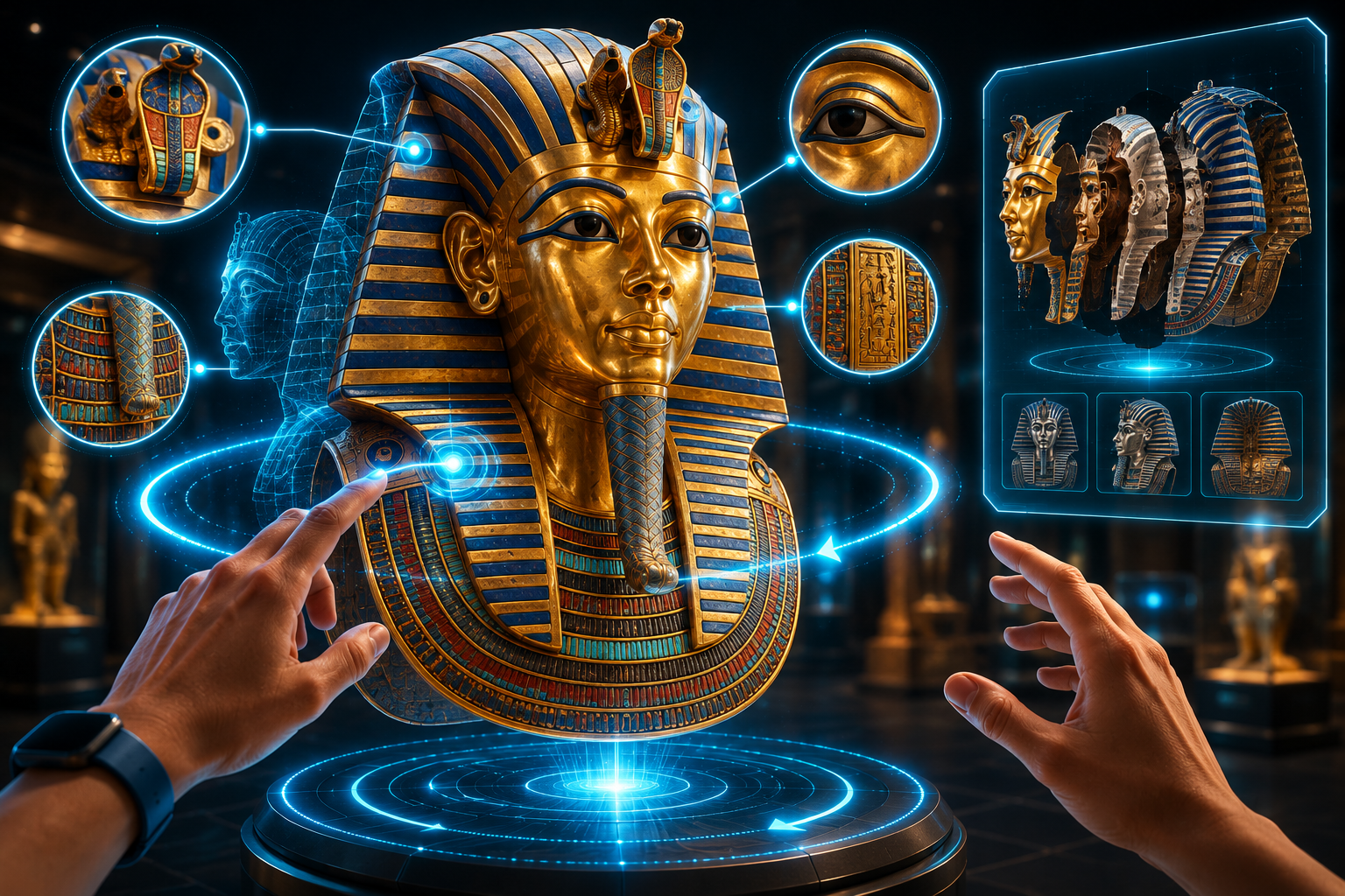 Artifact exploration experience