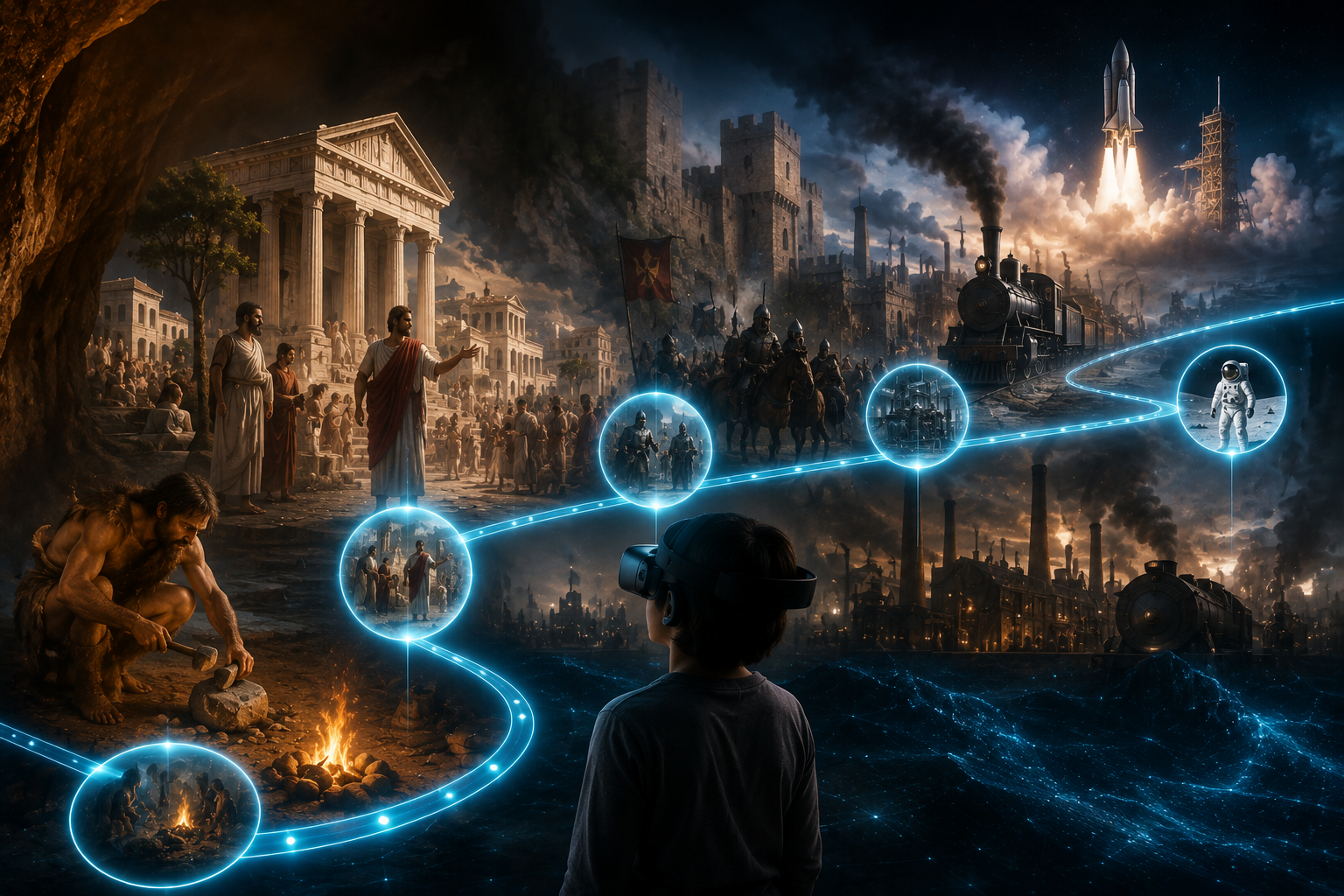 Interactive museum story