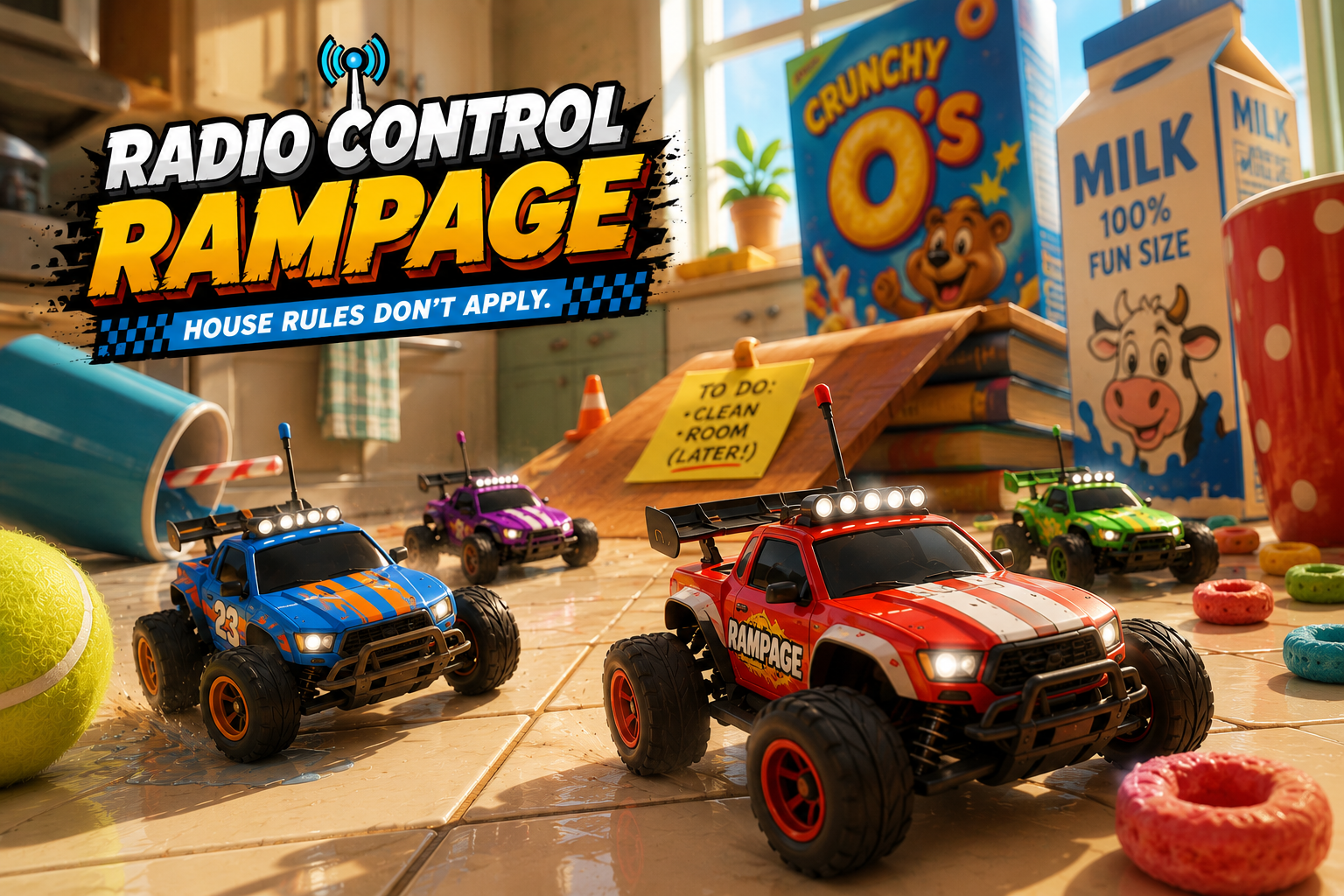 Radio Control Rampage racing screenshot