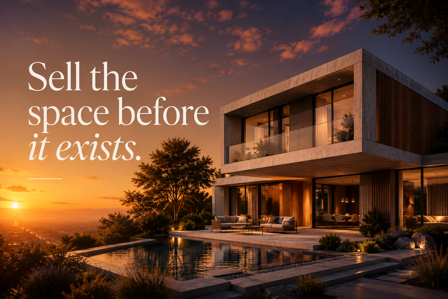 Architectural visualization XR experience