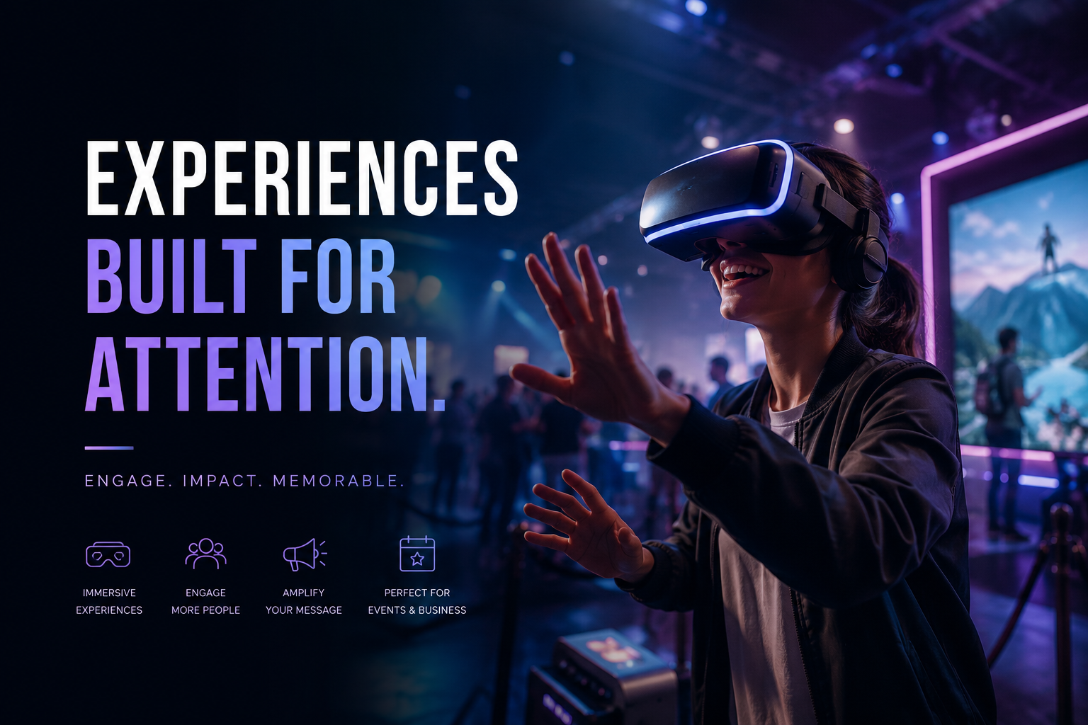 XR brand activation for events