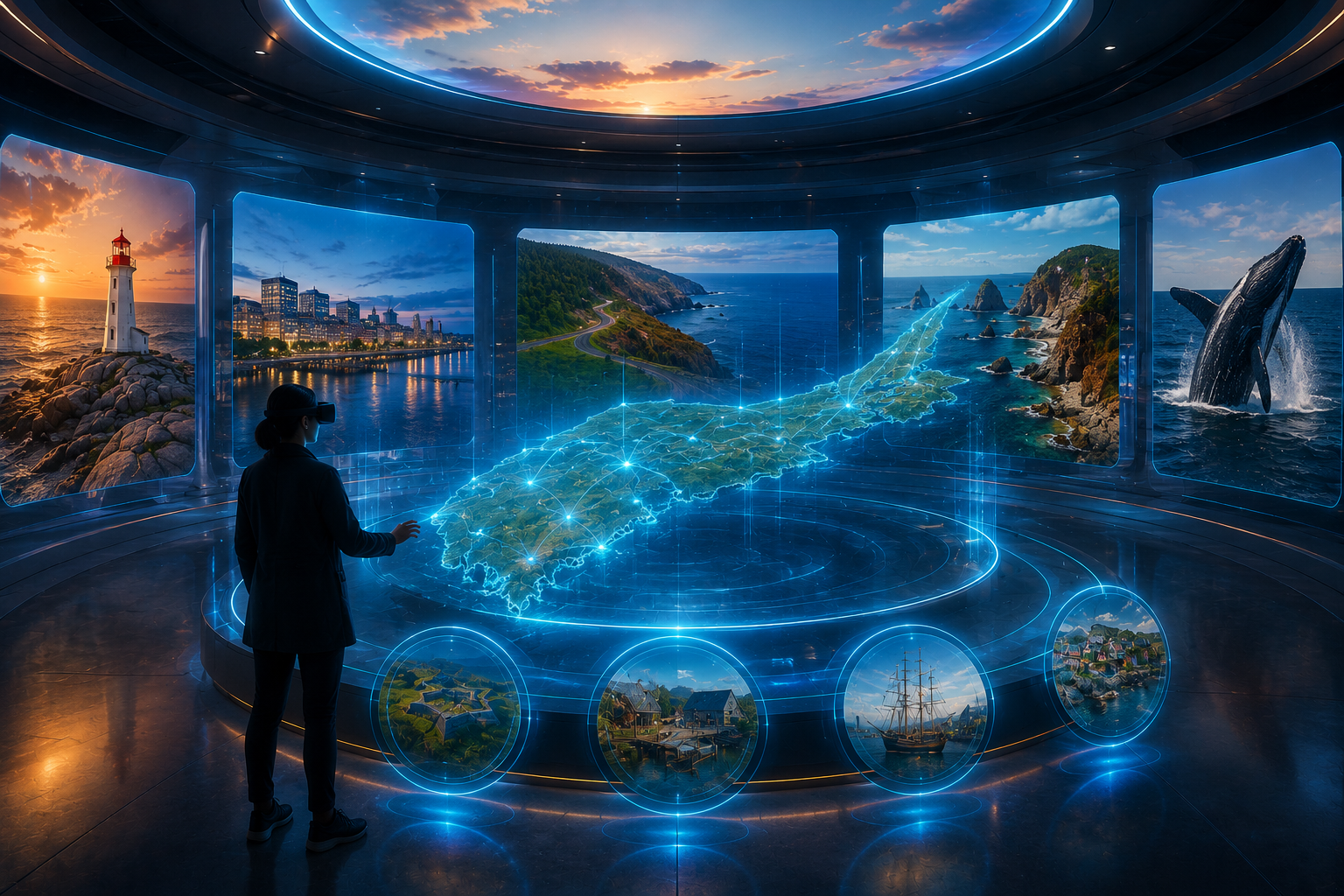 Interactive visitor centre